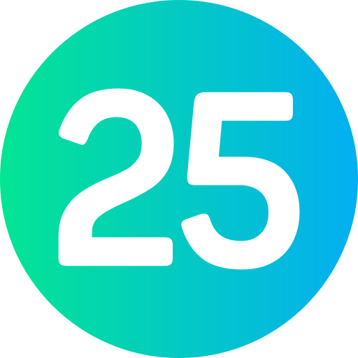 25